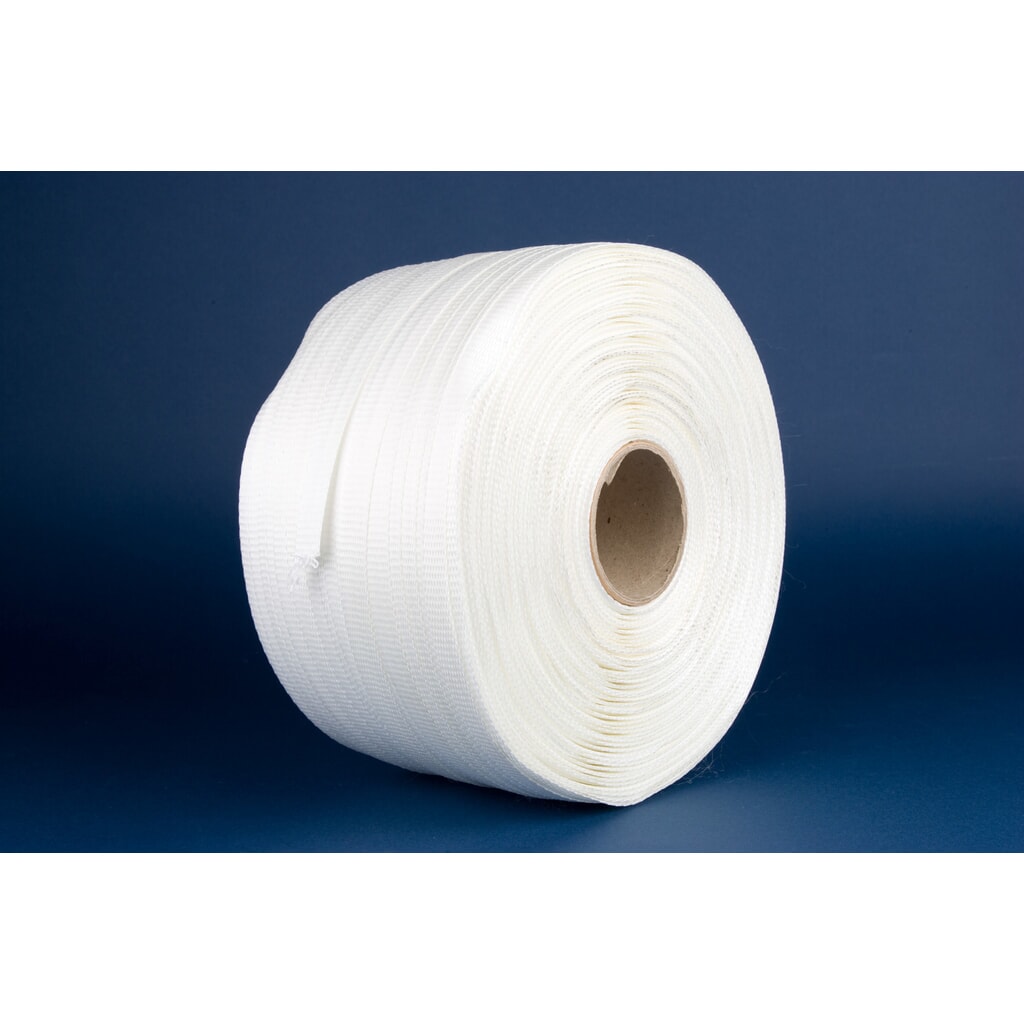 Feuillard de cerclage, tissé, largeur du feuillard 13 mm