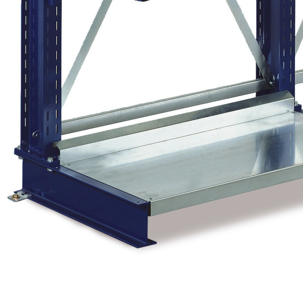 Illustration du produit: Fond de socle pour rayonnage Cantilever META, TK 500 kg, profondeur 500 mm