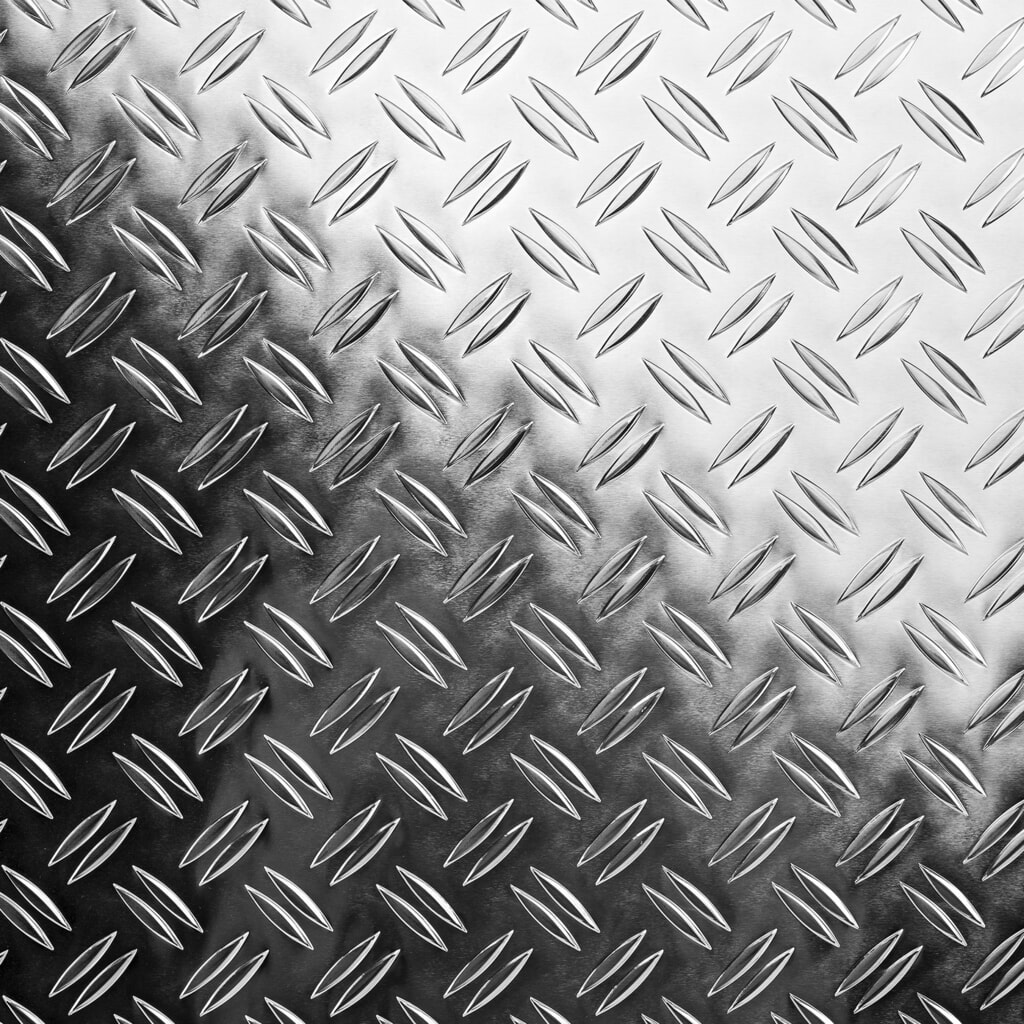Illustration du produit: Supplément de prix fond en tôle striée en aluminium, 2/4 mm,pour IC / MC 1100