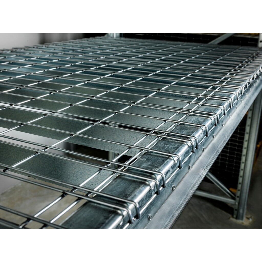 N° de l'image du produit 11 : Fond grillagé Steinbock® pour rayonnages à palettes, capacité de charge par emplacement 500 kg, 24 pcs/UV