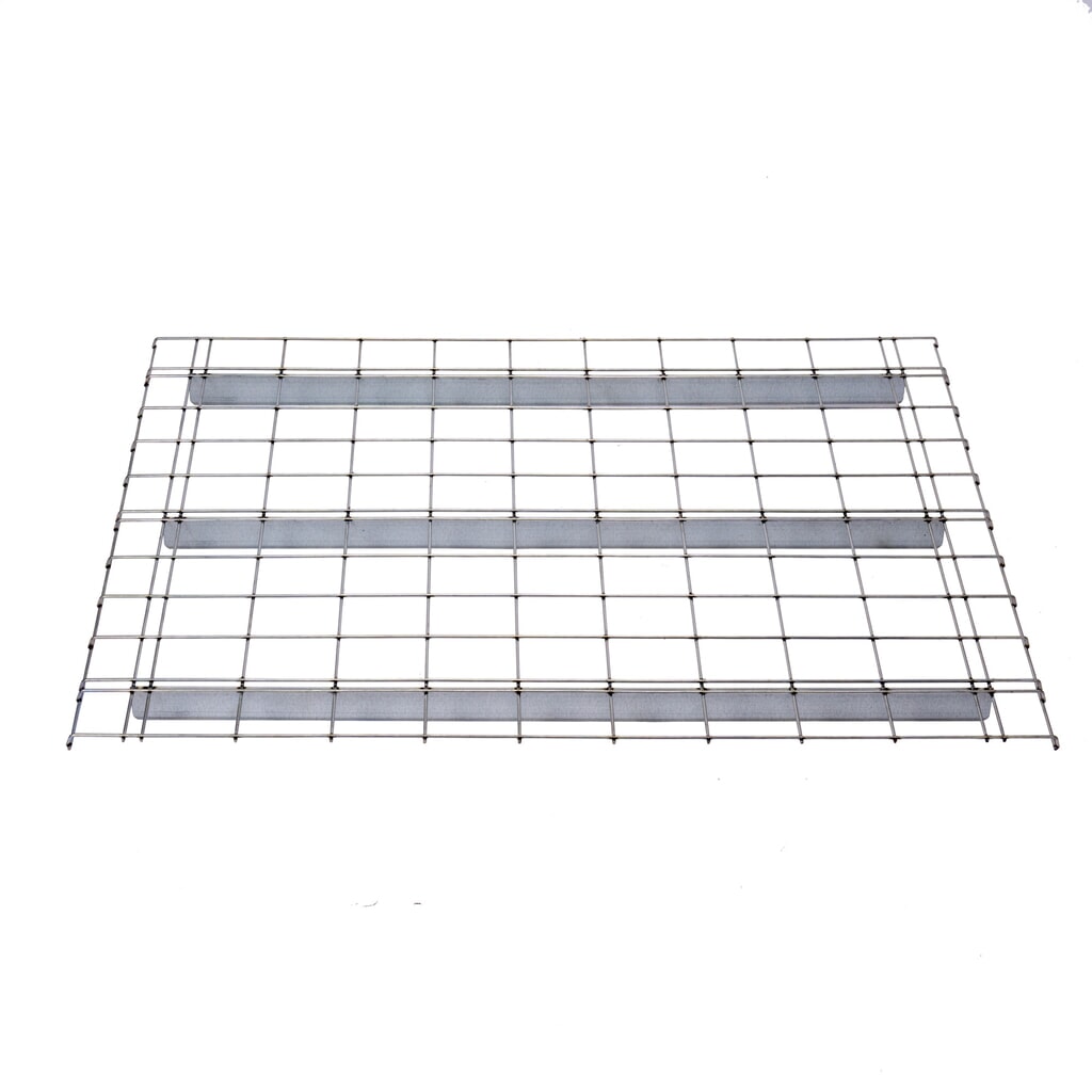 N° de l'image du produit 1 : Fond grillagé Steinbock® pour rayonnages à palettes, capacité de charge par emplacement 500 kg, 24 pcs/UV