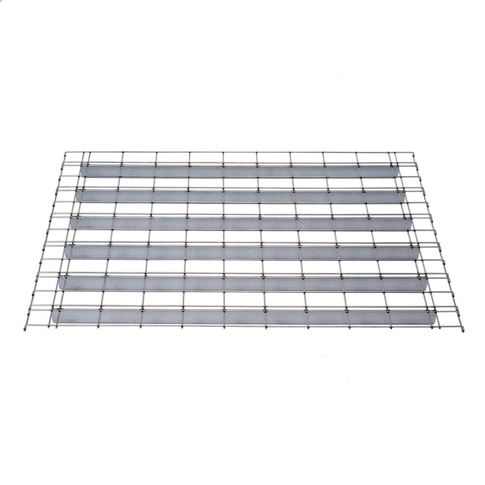 Numéro de l'image du produit 1: Fond grillagé Steinbock® pour rayonnages à palettes, capacité de charge par emplacement 1 000 kg, 24 pcs/UV
