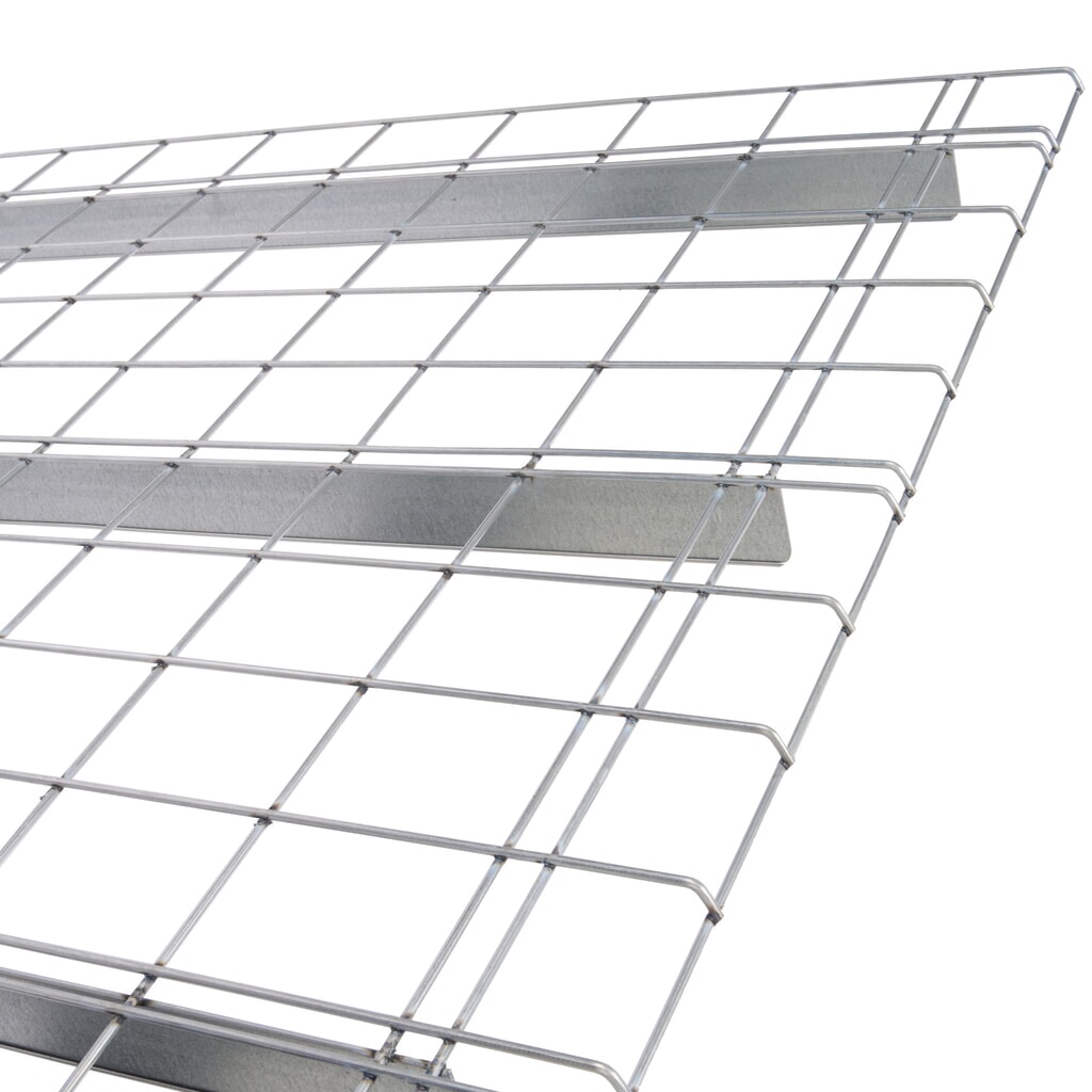 Fond grillagé Steinbock® pour rayonnages à palettes, capacité de charge par emplacement 500 kg, 24 pcs/UV N° de l'image du produit 16 : Fond grillagé Steinbock® pour rayonnages à palettes, capacité de charge par emplacement 500 kg, 24 pcs/UV