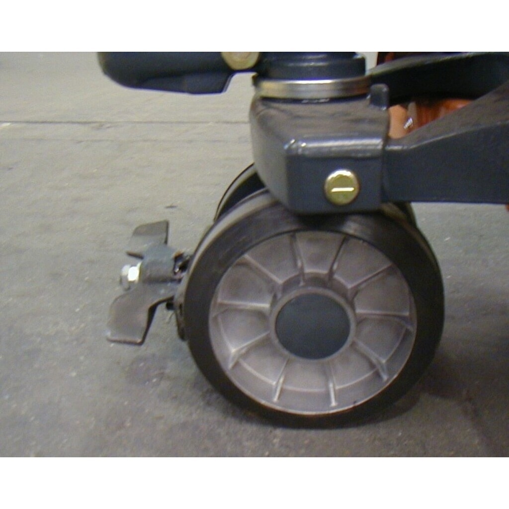 Frein de stationnement pour transpalette manuel AM 22 + AMW 22 + AMW 22p, pour roues directrices à bandage plein N° de l'image du produit 4 : Frein de stationnement pour transpalette manuel AM 22 + AMW 22 + AMW 22p, pour roues directrices à bandage plein