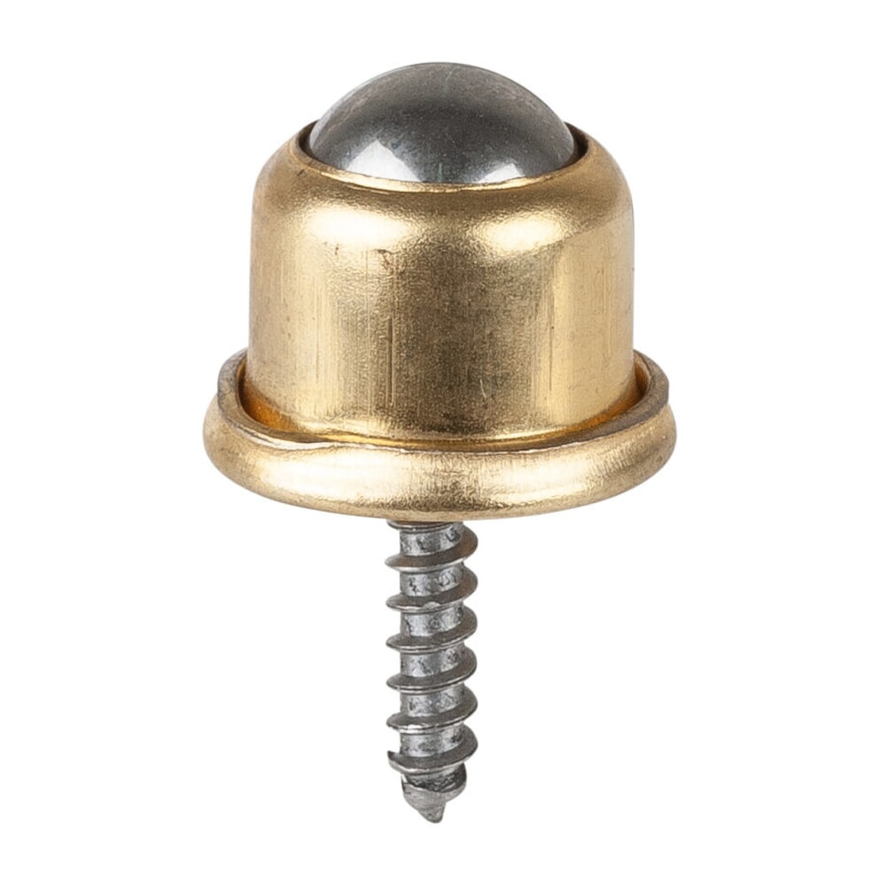 Illustration du produit: Galet sphérique avec barre filetée, acier, Ø 16 mm, capacité de charge 12 kg