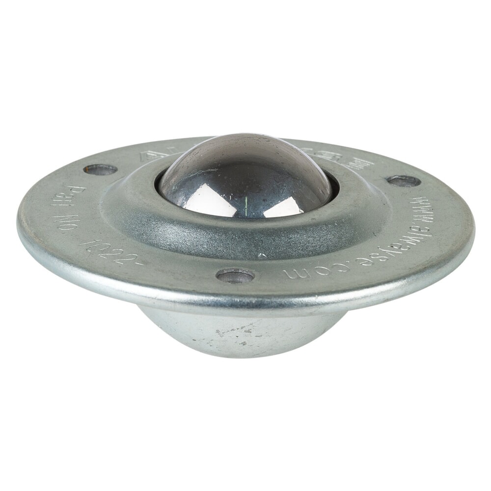 Numéro de l'image du produit 1: Galet sphérique avec orifice de montage, acier, Ø 32 mm, capacité de charge 110 kg