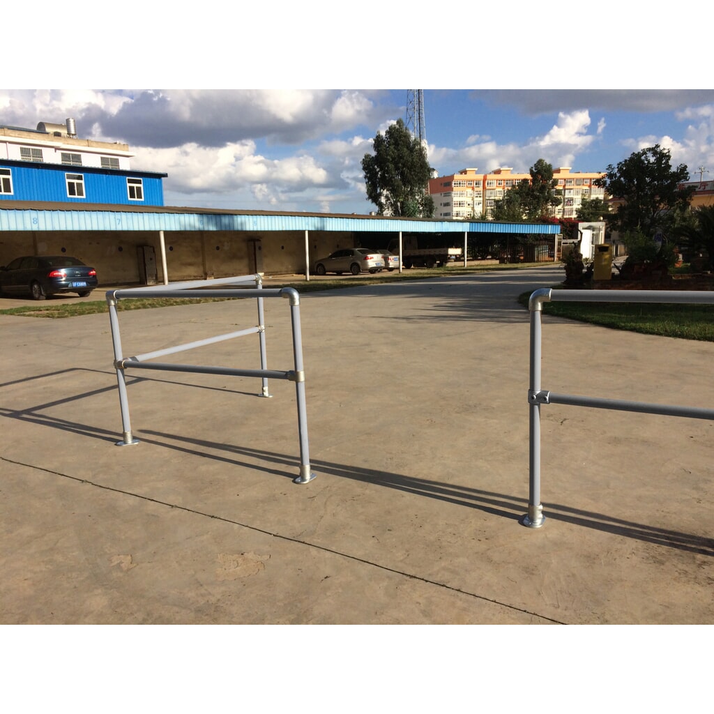 Rambarde de sécurité KwikKit®, droite, longueur 3.000 mm, galvanisée Illustration du produit: Rambarde de sécurité KwikKit®, droite, longueur 3.000 mm, galvanisée