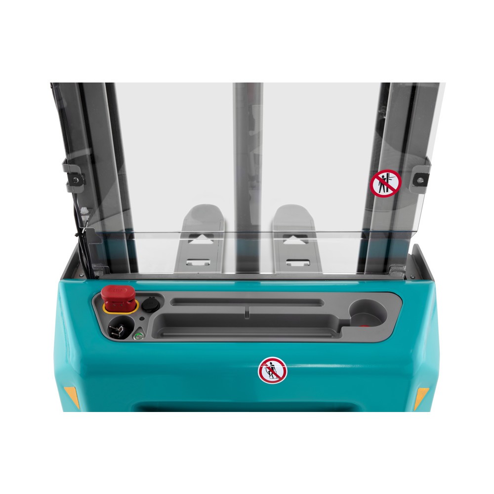 Numéro de l'image du produit 4: Gerbeur électrique Ameise® PSE 1.2 à monomât, hauteur de levage 1 600 mm, capacité de charge 1 200 kg