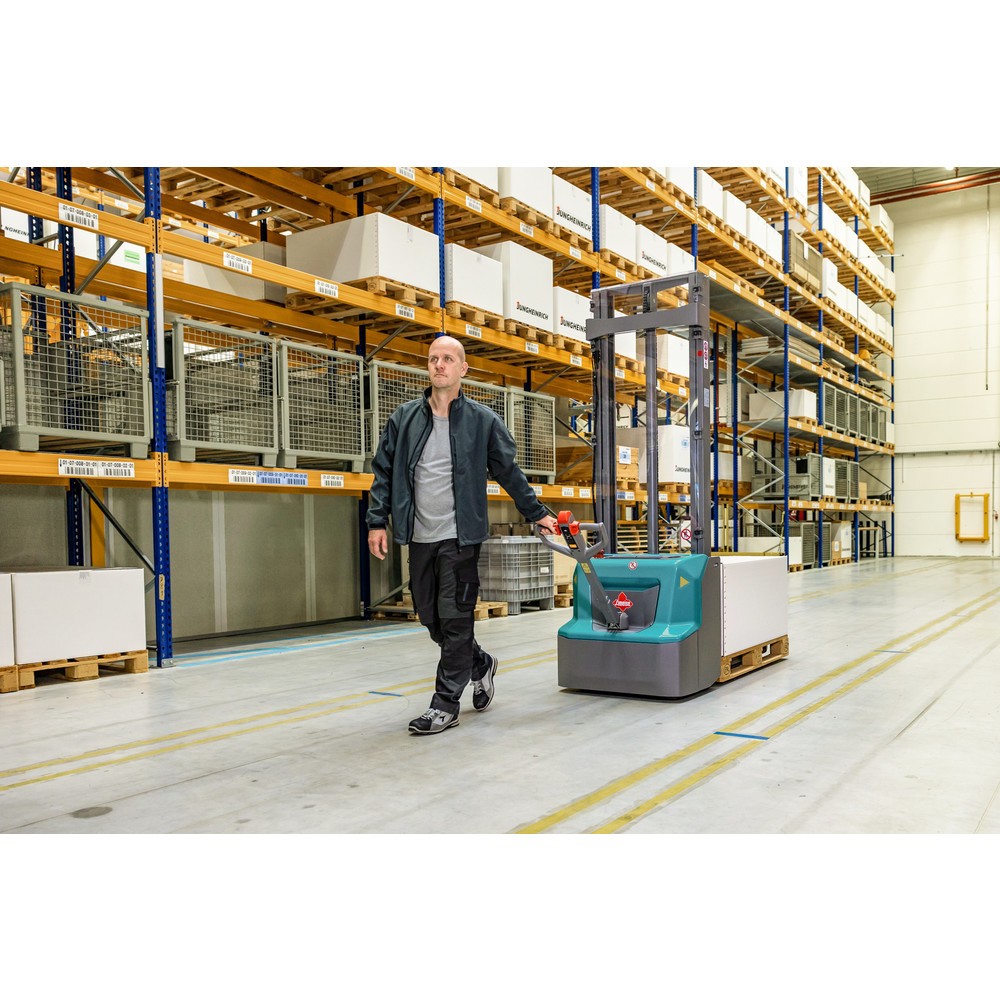 Numéro de l'image du produit 8: Gerbeur électrique Ameise® PSE 1.2 à monomât, hauteur de levage 1 600 mm, capacité de charge 1 200 kg