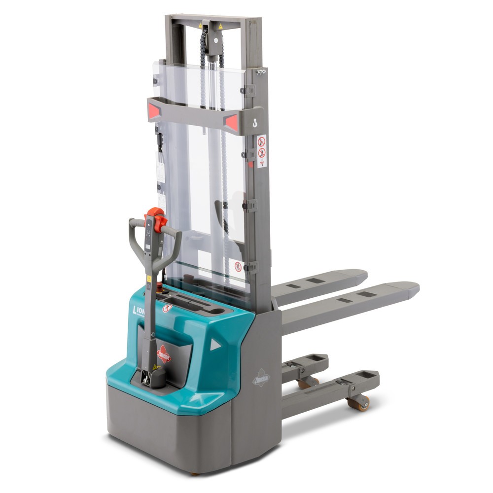 Illustration du produit: Gerbeur électrique Ameise® PSE 1.2 Initial-lift avec levée initiale, hauteur de levage 2 900 mm, capacité de charge 1 200 kg