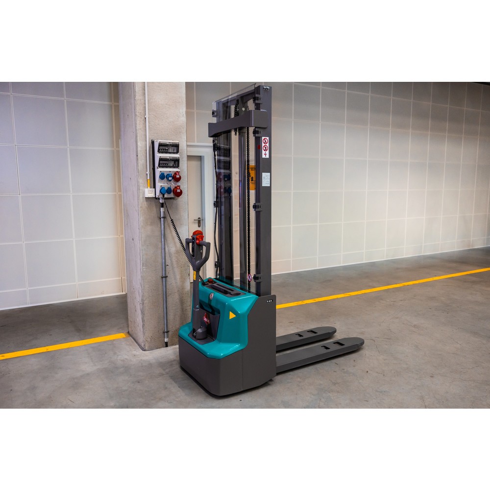Numéro de l'image du produit 7: Gerbeur électrique Ameise® PSE 1.2 à monomât, hauteur de levage 1 600 mm, capacité de charge 1 200 kg