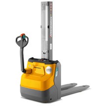Produktabbildung Nr. 1: Gerbeur électrique Jungheinrich EJC 110i E, élévation 1&nbsp;540&nbsp;mm, chargeur intégré, hydraulique proportionnelle