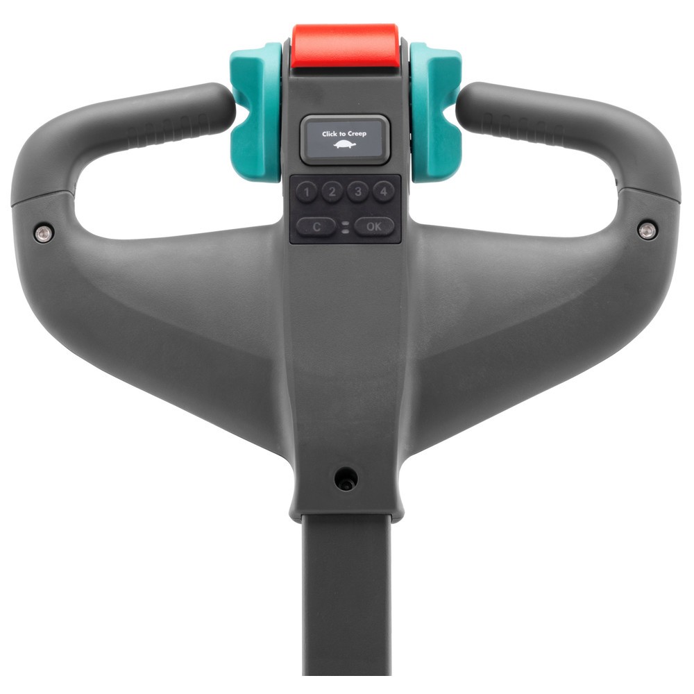 N° de l'image du produit 4 : Gerbeur électrique Jungheinrich EJC M13 ZT, mât télescopique double, hauteur de levage 3 385 mm, capacité de charge 1 300 kg
