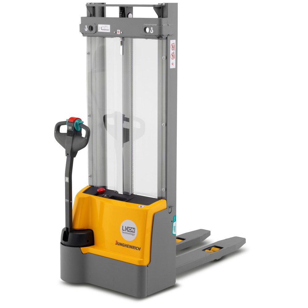 Illustration du produit: Gerbeur électrique Jungheinrich EJC M10 ZT, hauteur de levage 2 385 mm