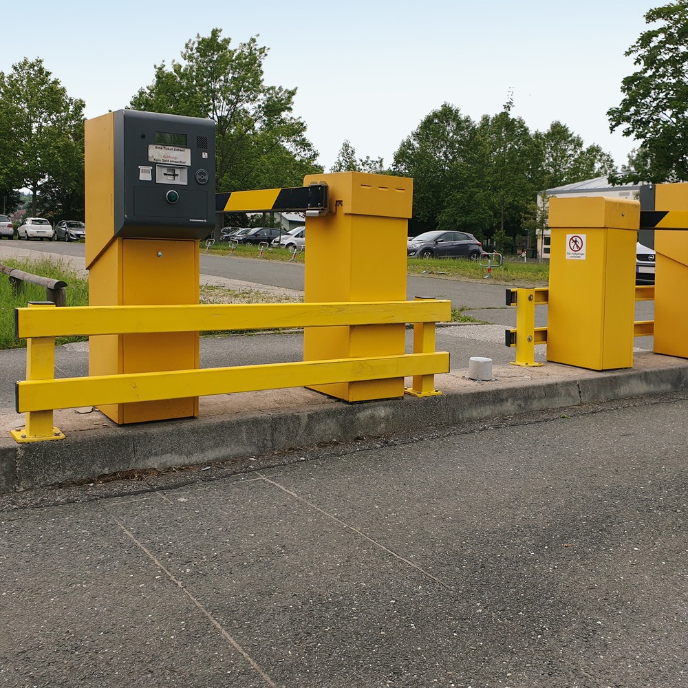 Numéro de l'image du produit 2: Glissière de protection à profilé en C, pour l’extérieur, galvanisé + recouvert de plastique, longueur 2 000 mm