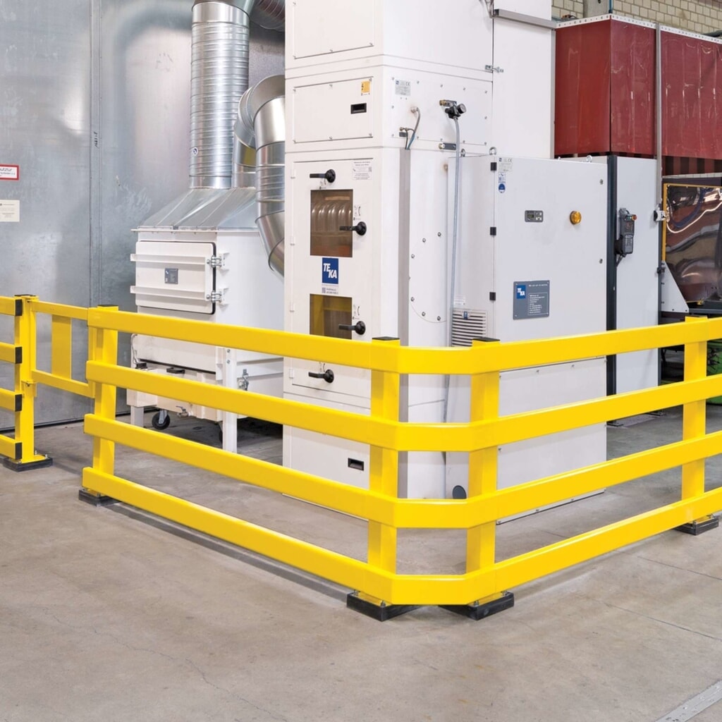N° de l'image du produit 4 : Glissière de protection à profilé en C, pour l’extérieur, galvanisé + recouvert de plastique, longueur 1 500 mm