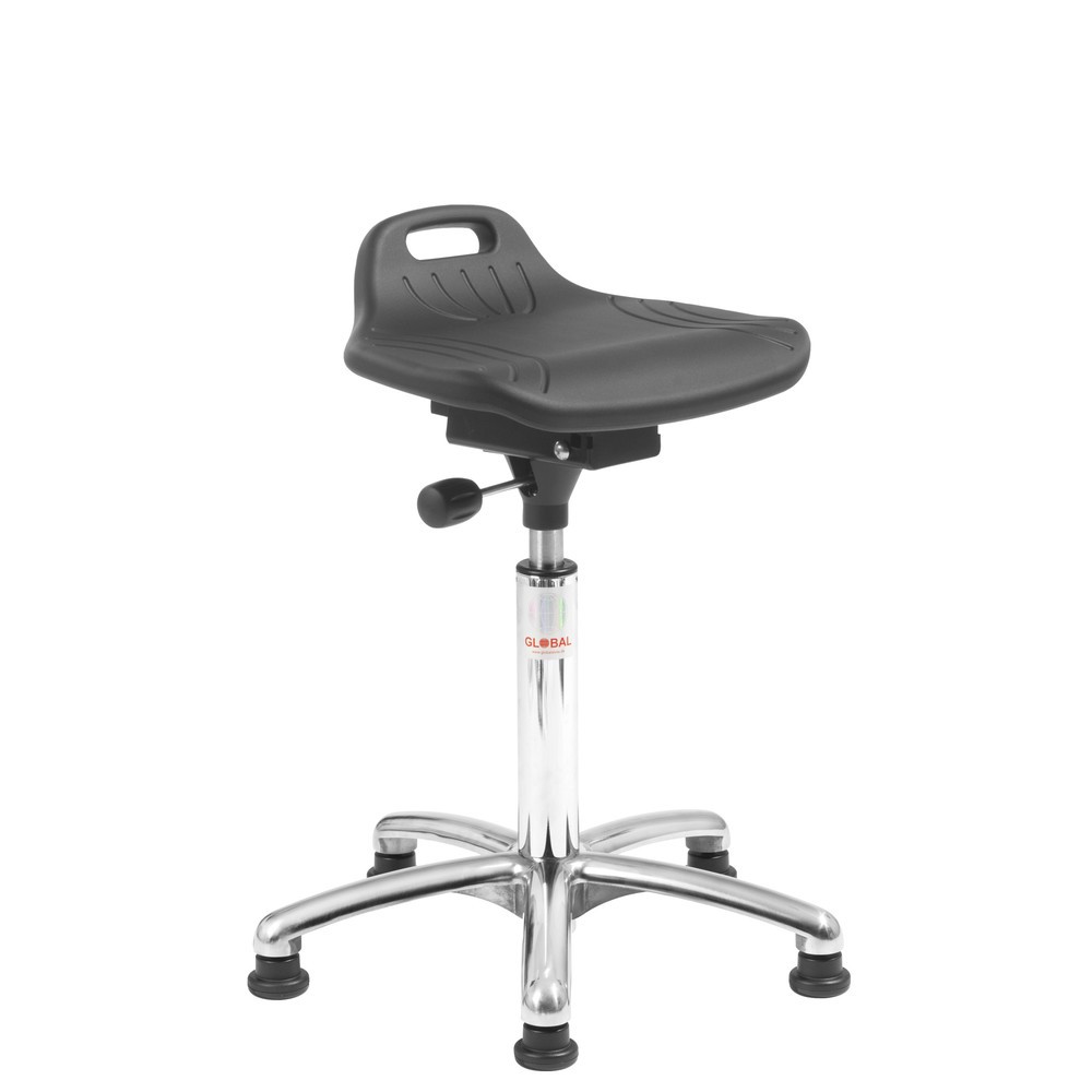 Illustration du produit: Siège assis-debout Global Stole A/S Omega Alu50, patins, noir
