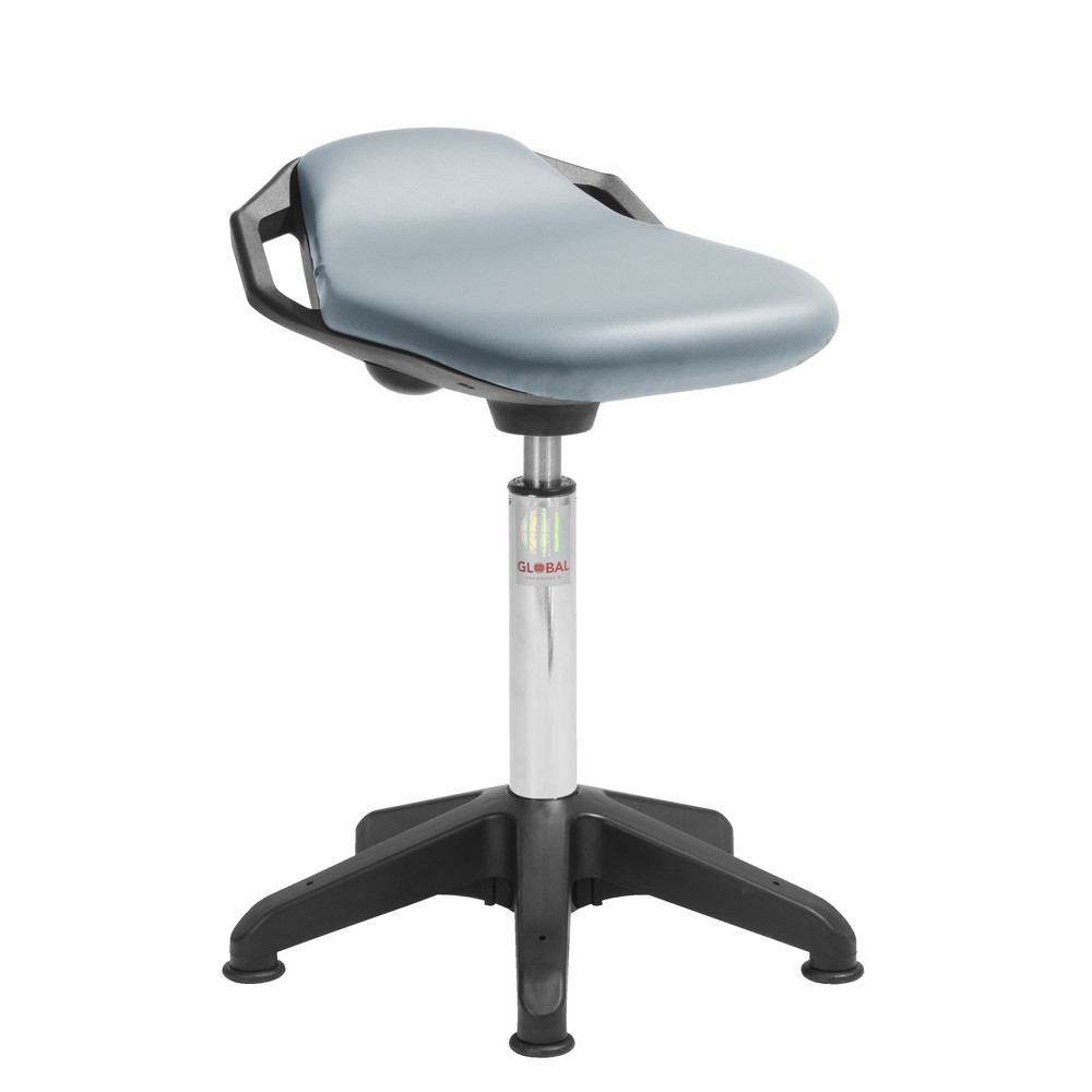 N° de l'image du produit 1 : Siège assis-debout Global Stole A/S Space Octopus, patins, bleu clair