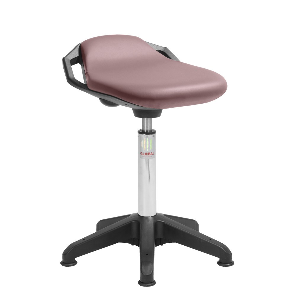 N° de l'image du produit 1 : Siège assis-debout Global Stole A/S Space Octopus, patins, rose