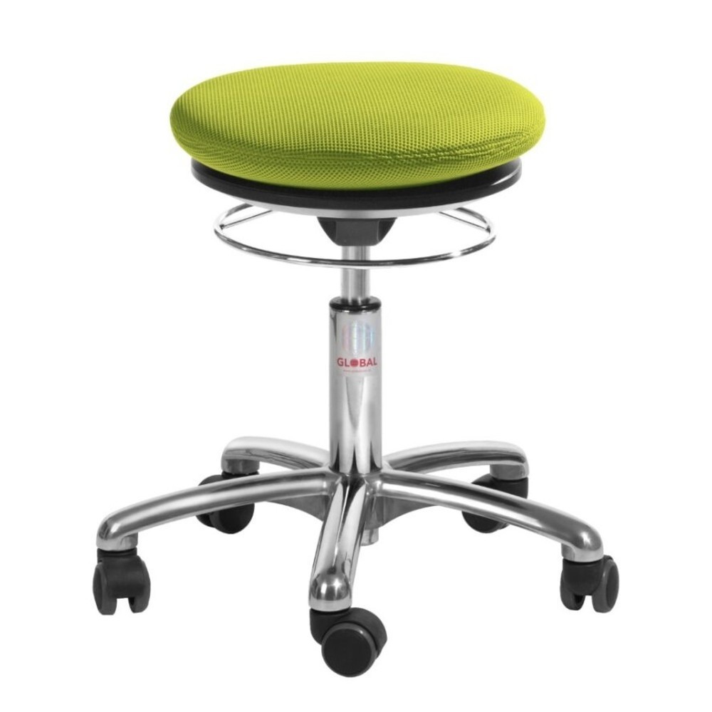 Numéro de l'image du produit 1: Global Stole A/S Tabouret Pilates, tissu 3D, hauteur d’assise comprise entre 450 et 580 mm, vert