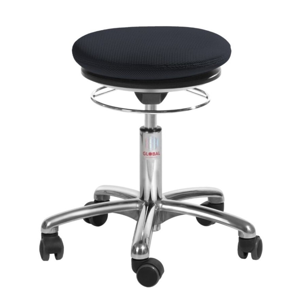 Numéro de l'image du produit 1: Global Stole A/S Tabouret Pilates, tissu 3D, hauteur d’assise comprise entre 450 et 580 mm, noir