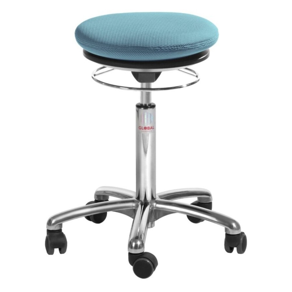 Global Stole A/S Tabouret Pilates, tissu 3D, hauteur d’assise comprise entre 540 et 730 mm, bleu clair N° de l'image du produit 1 : Global Stole A/S Tabouret Pilates, tissu 3D, hauteur d’assise comprise entre 540 et 730 mm, bleu clair