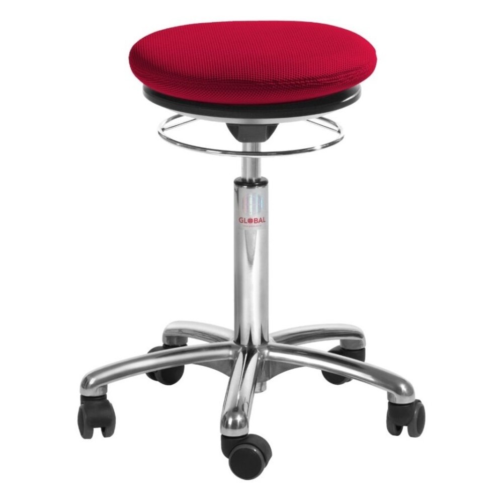 Numéro de l'image du produit 1: Global Stole A/S Tabouret Pilates, tissu 3D, hauteur d’assise comprise entre 540 et 730 mm, rouge
