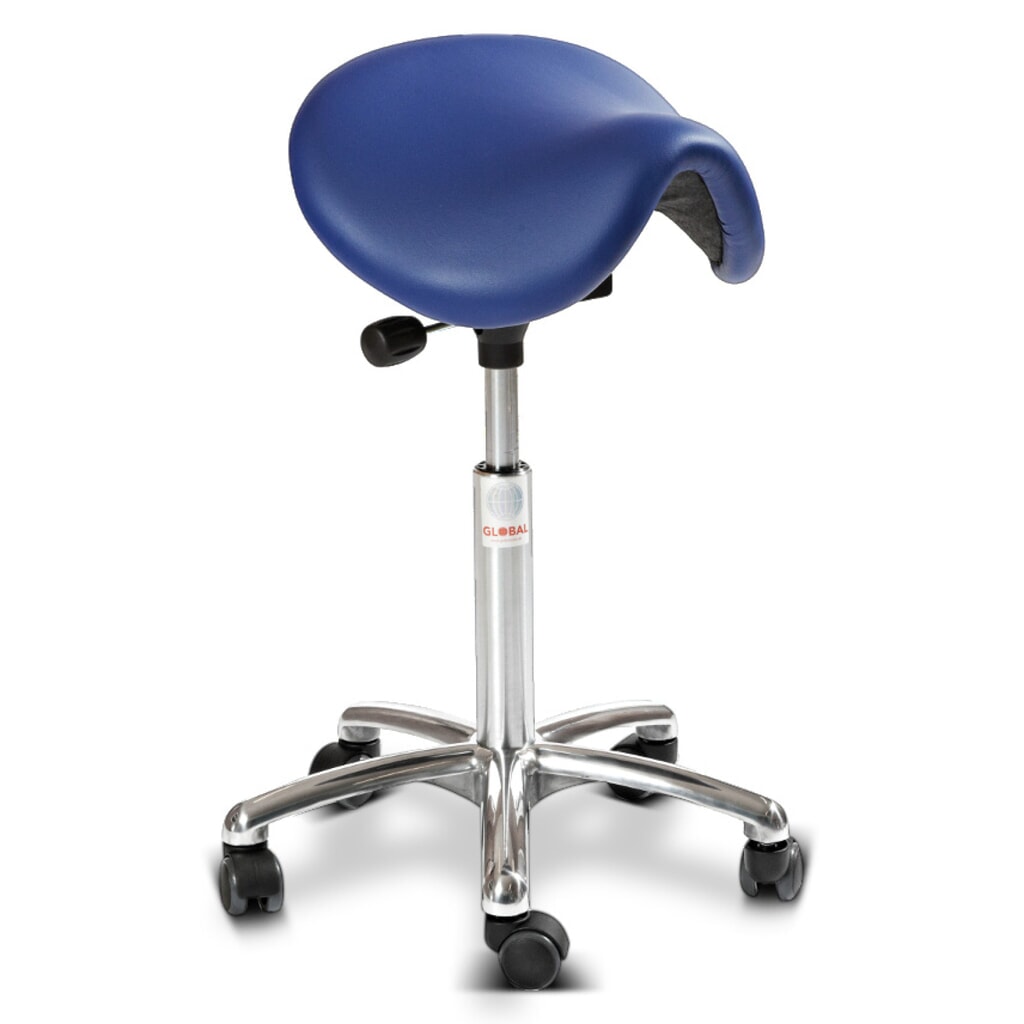 Global Stole A/S Tabouret-selle Dalton, rouge Illustration du produit: Global Stole A/S Tabouret-selle Dalton, rouge