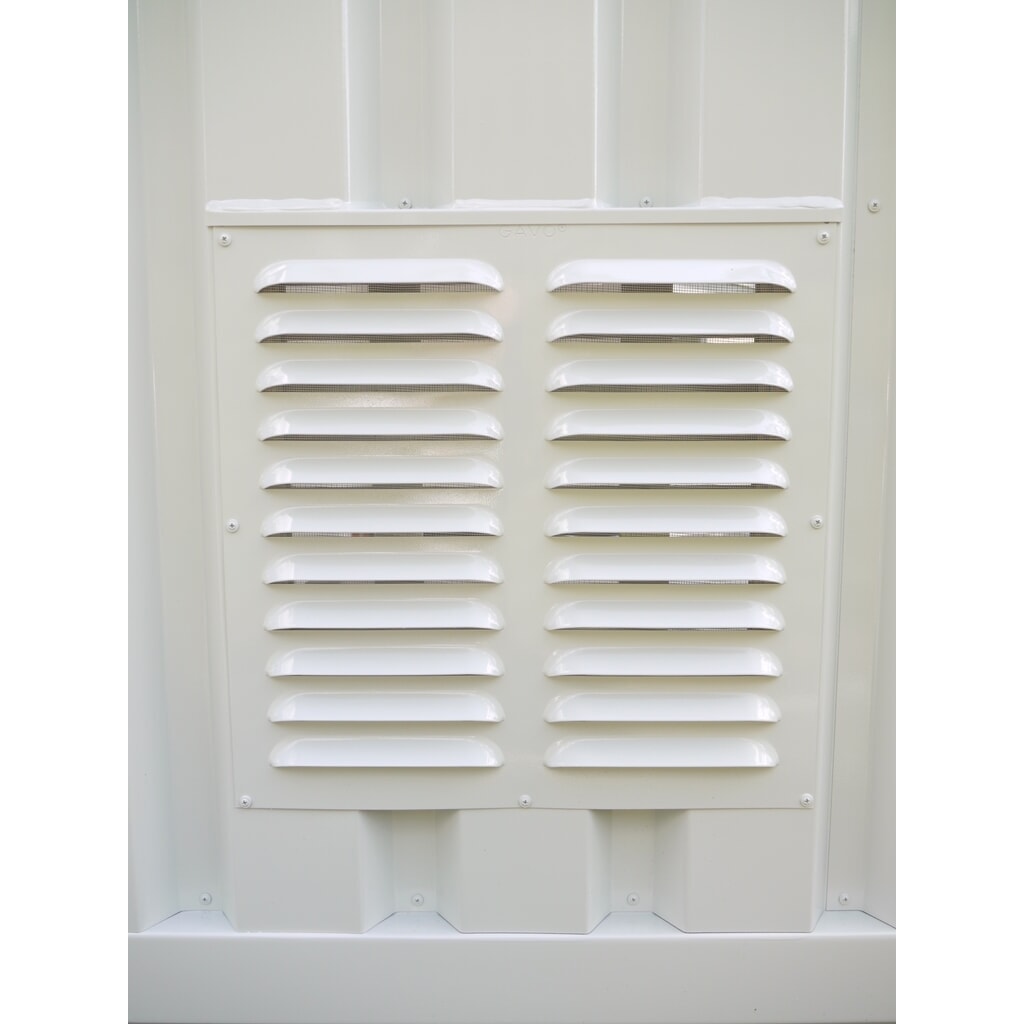 Illustration du produit: Grille d'aération 500 x 500 mm, pour conteneur de matériel isolé, verrouillable