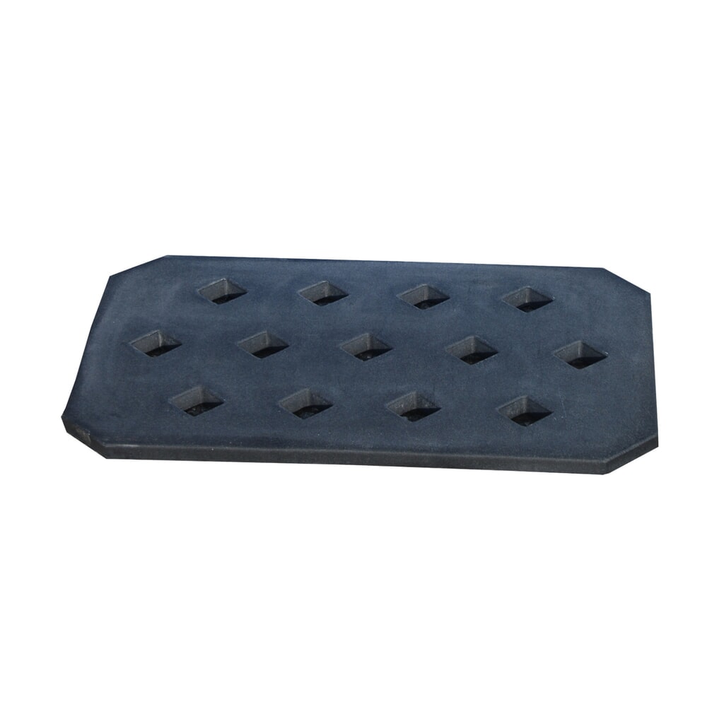 Grille perforée Bauer® LR-PE 20, en polyéthylène robuste, version en noir Illustration du produit: Grille perforée Bauer® LR-PE 20, en polyéthylène robuste, version en noir