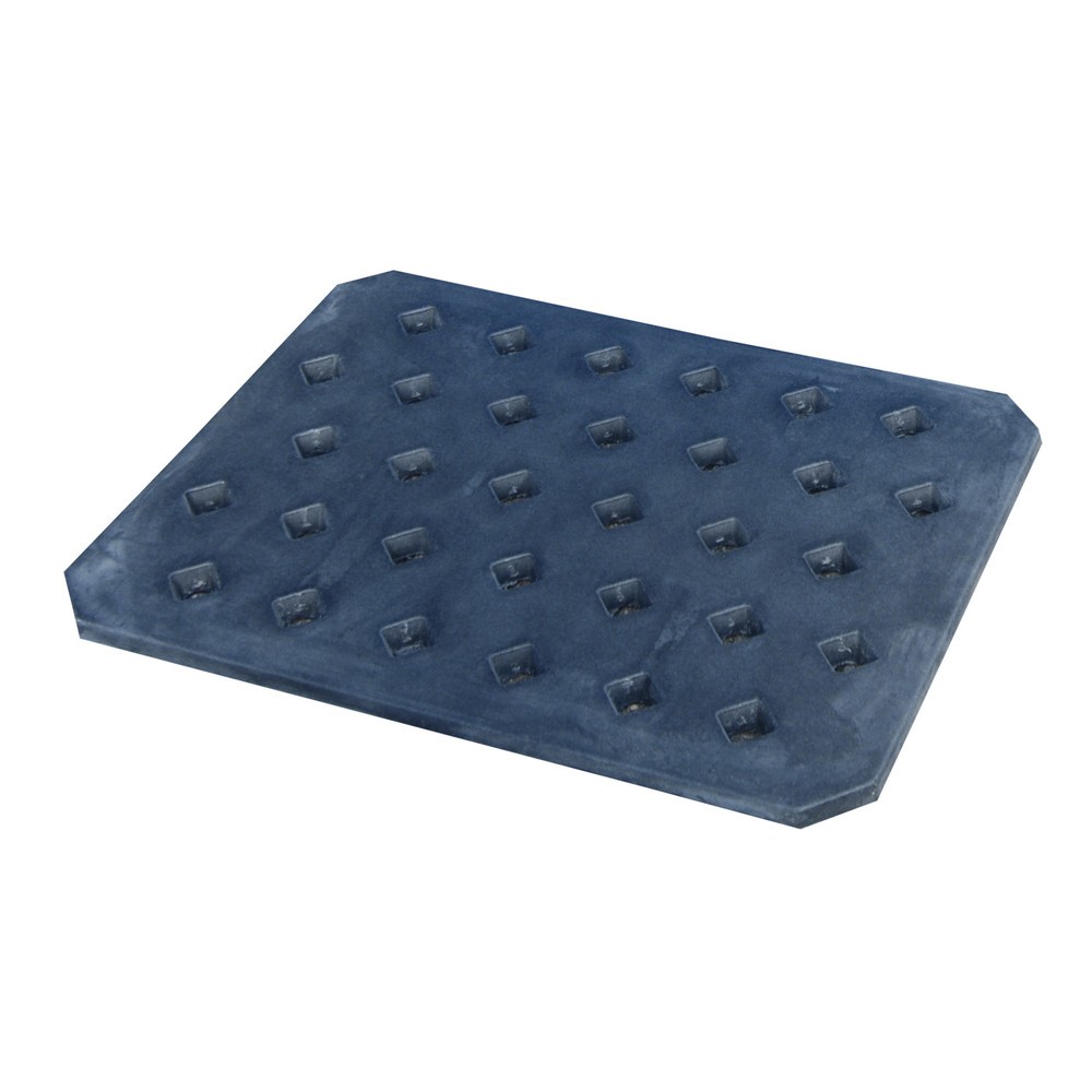 Illustration du produit: Grille perforée Bauer® LR-PE 40, en polyéthylène robuste, version en noir