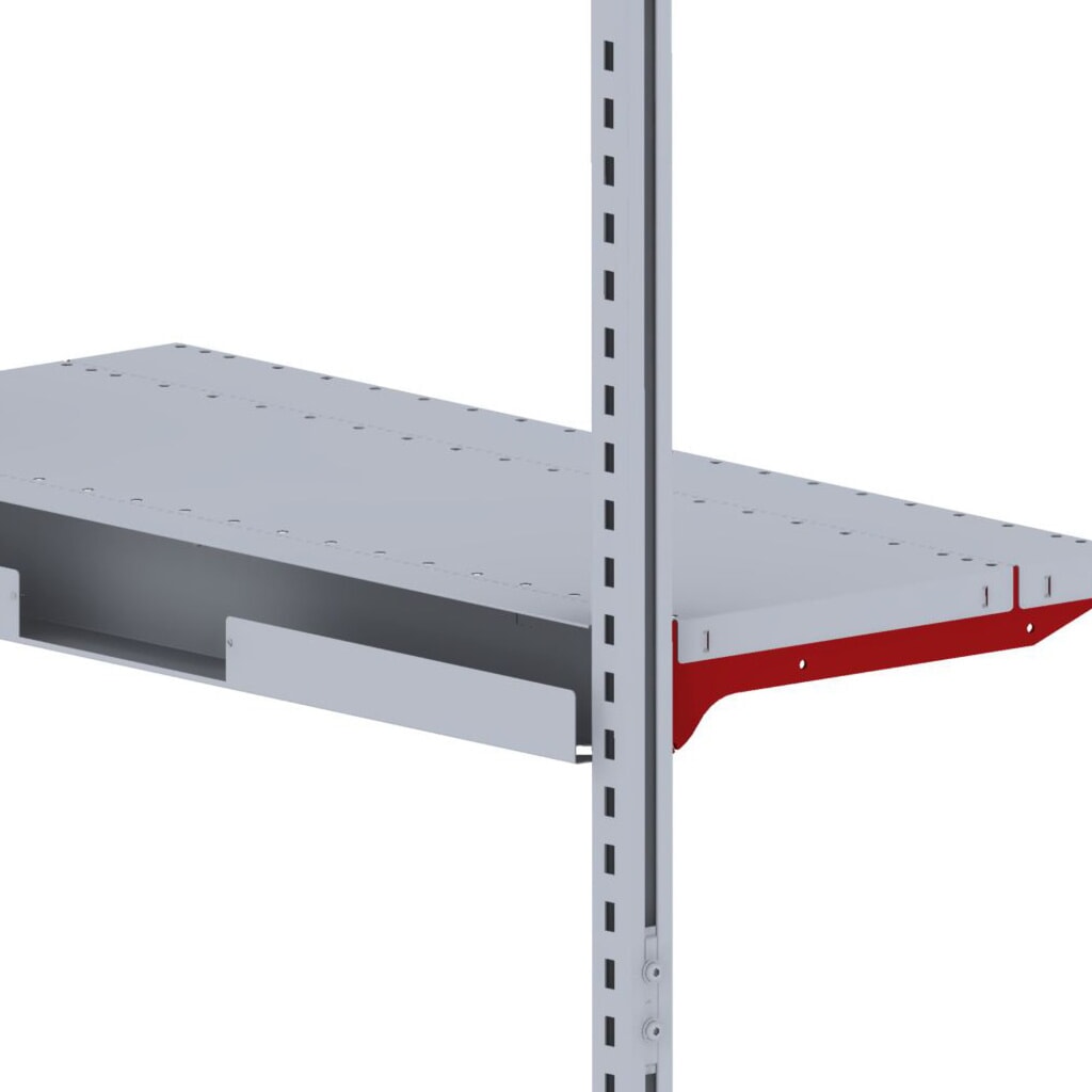 Goulotte de câble pour les Rocholz tables d’emballage FLEX, longueur 800 mm Illustration du produit: Goulotte de câble pour les Rocholz tables d’emballage FLEX, longueur 800 mm