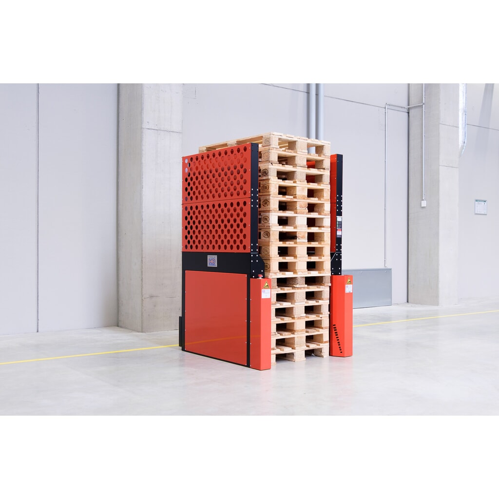 Magasin à palettes Hagenauer+Denk PalServer électrique, 15 palettes, BxL 1 200 x 1200 mm N° de l'image du produit 2 : Magasin à palettes Hagenauer+Denk PalServer électrique, 15 palettes, BxL 1 200 x 1200 mm