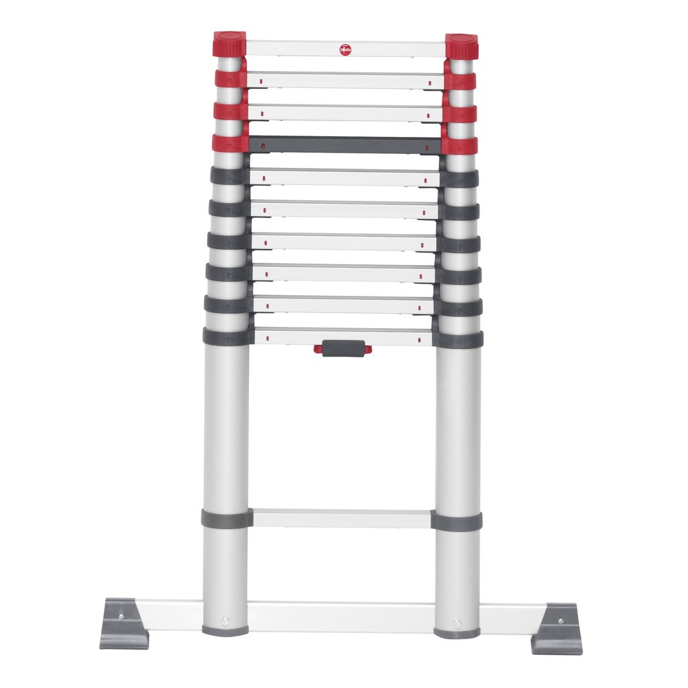 Numéro de l'image du produit 5: Hailo FlexLine, échelle télescopique de sécurité en aluminium, 11 échelons
