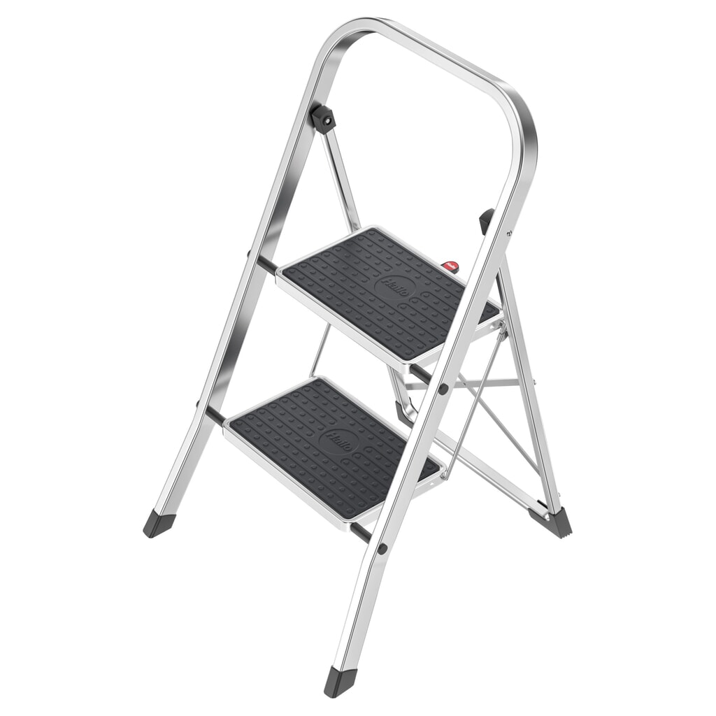 Hailo K70 StandardLine, escabeau en aluminium, 2 marches Illustration du produit: Hailo K70 StandardLine, escabeau en aluminium, 2 marches