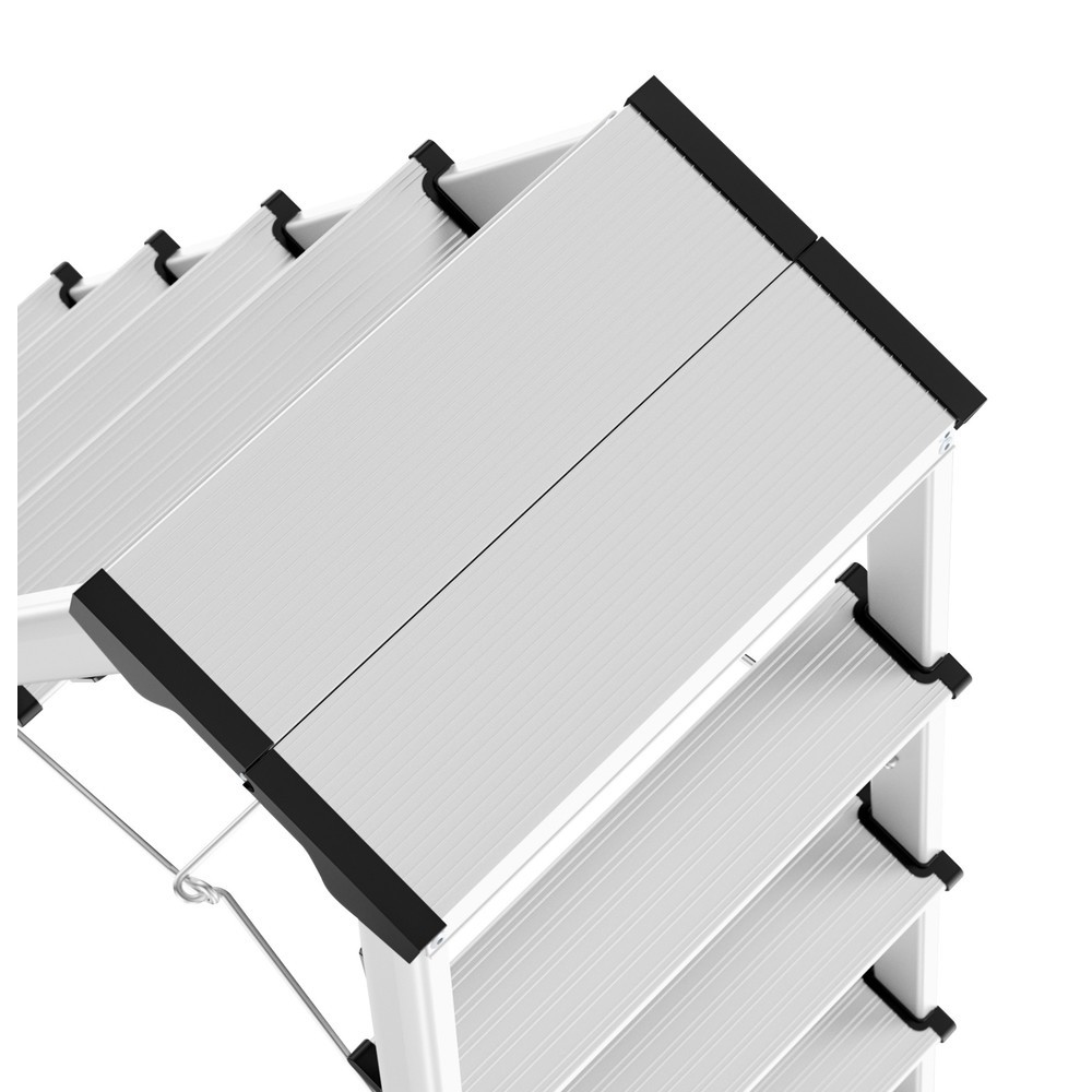 N° de l'image du produit 5 : Escabeau pliant Hailo D60, StandardLine, hauteur plate-forme 400 mm