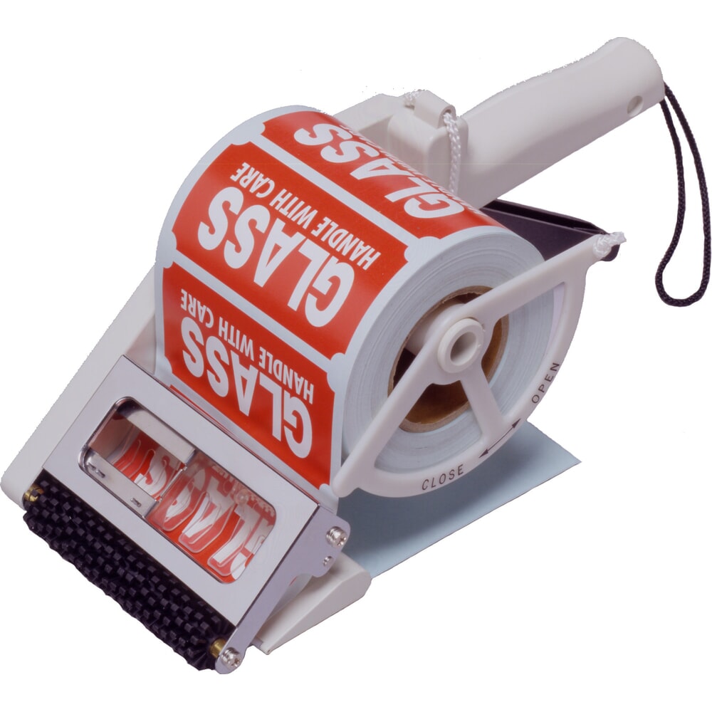 N° de l'image du produit 1 : Dispensateur manuel d'étiquettes TO 100 – pour étiquettes larges (55–100 mm de large), hauteur d'étiquette 18–60 mm