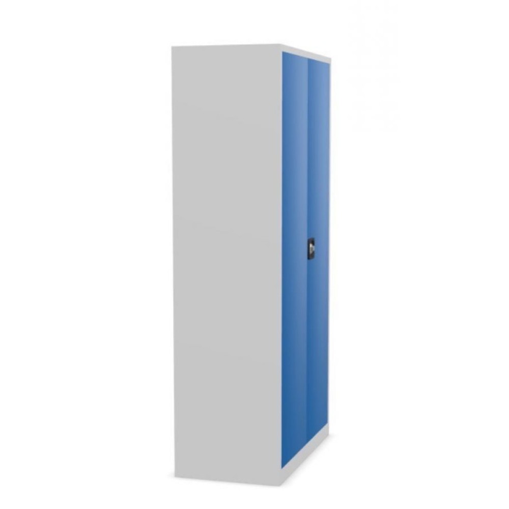 Numéro de l'image du produit 4: HEMMDAL Armoire à portes battantes HF-ST, 5 HC, HxlxP 1 950 x 920 x 420 mm, tablettes galvanisées, gris clair / bleu gentiane