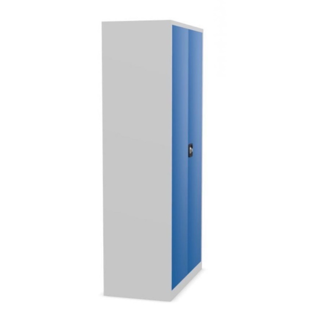 Numéro de l'image du produit 4: HEMMDAL Armoire en acier HS-XBT, 5 HC, HxlxP 1 950 x 1 200 x 500 mm, tablettes revêtues par poudrage, gris clair / bleu gentiane