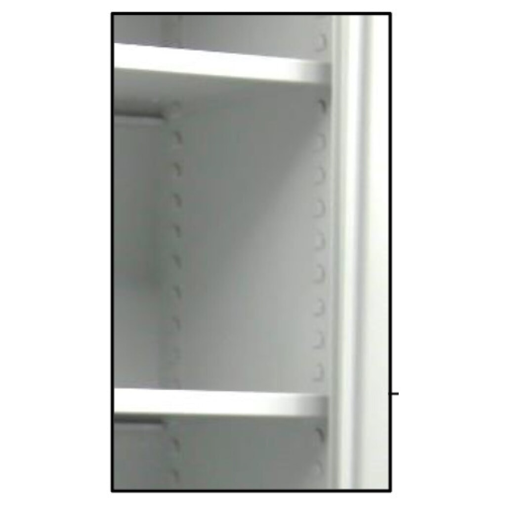 HEMMDAL Armoire à portes battantes HF-ST, 5 HC, HxlxP 1 950 x 920 x 420 mm, tablettes galvanisées, gris clair N° de l'image du produit 4 : HEMMDAL Armoire à portes battantes HF-ST, 5 HC, HxlxP 1 950 x 920 x 420 mm, tablettes galvanisées, gris clair