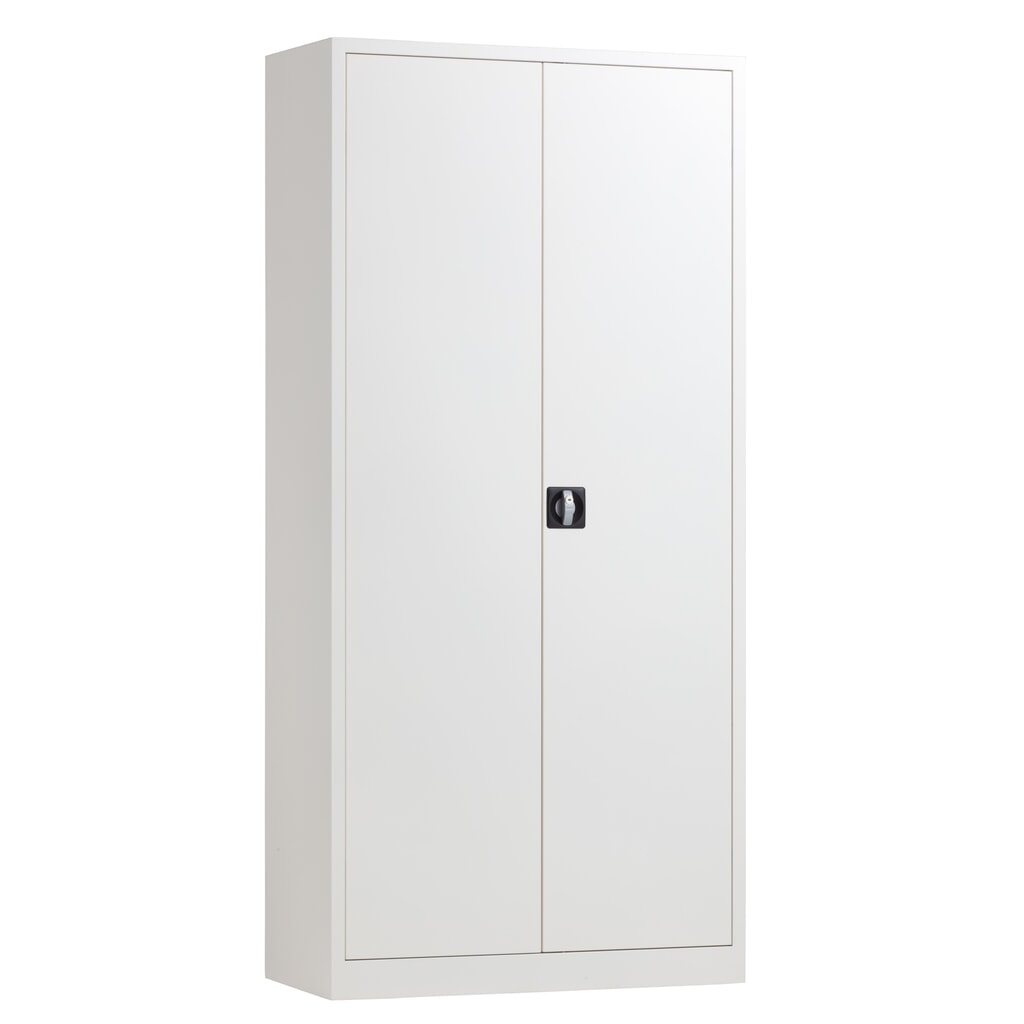 HEMMDAL Armoire à portes battantes HF-ST, 5 HC, HxlxP 1 950 x 920 x 420 mm, tablettes galvanisées, gris clair N° de l'image du produit 1 : HEMMDAL Armoire à portes battantes HF-ST, 5 HC, HxlxP 1 950 x 920 x 420 mm, tablettes galvanisées, gris clair