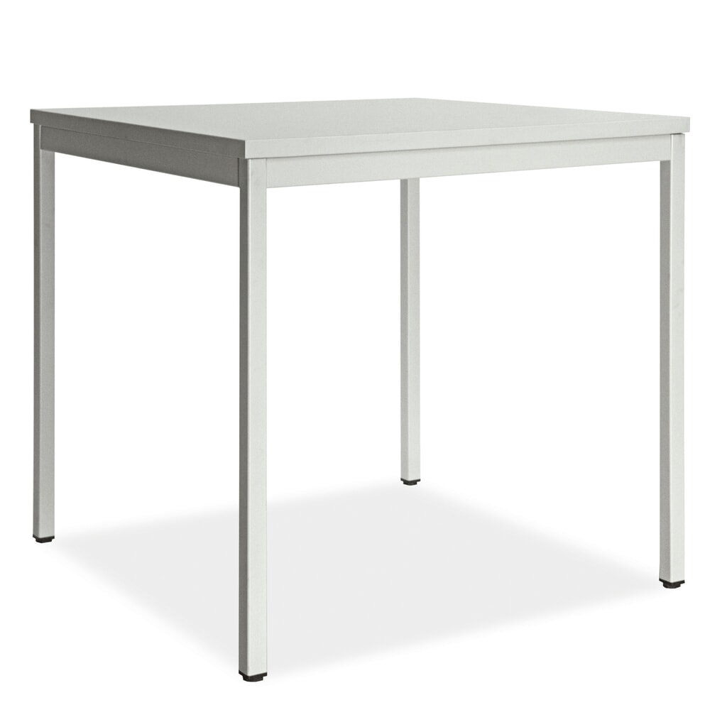 N° de l'image du produit 4 : Bureau HEMMDAL avec structure en tube d’acier à 4 pieds, haut. x larg. x prof. 750 x 1 200 x 800 mm