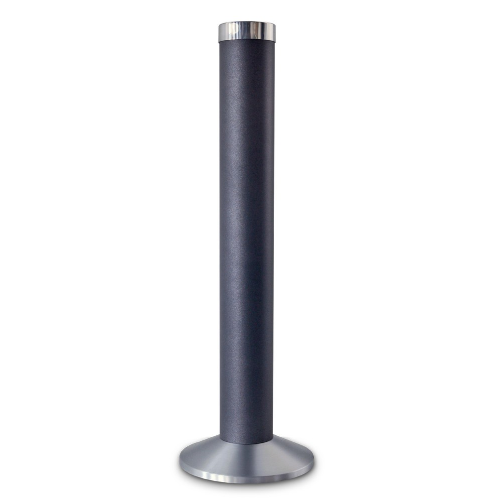 Numéro de l'image du produit 1: Cendrier sur colonne HEMMDAL en aluminium, gris pierre de lune