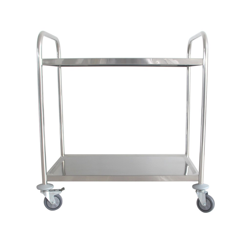 Numéro de l'image du produit 2: Chariot de service en acier inoxydable HEMMDAL, 2 niveaux