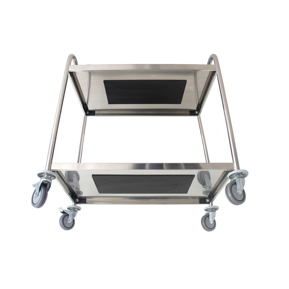 Numéro de l'image du produit 7: Chariot de service en acier inoxydable HEMMDAL, 2 niveaux