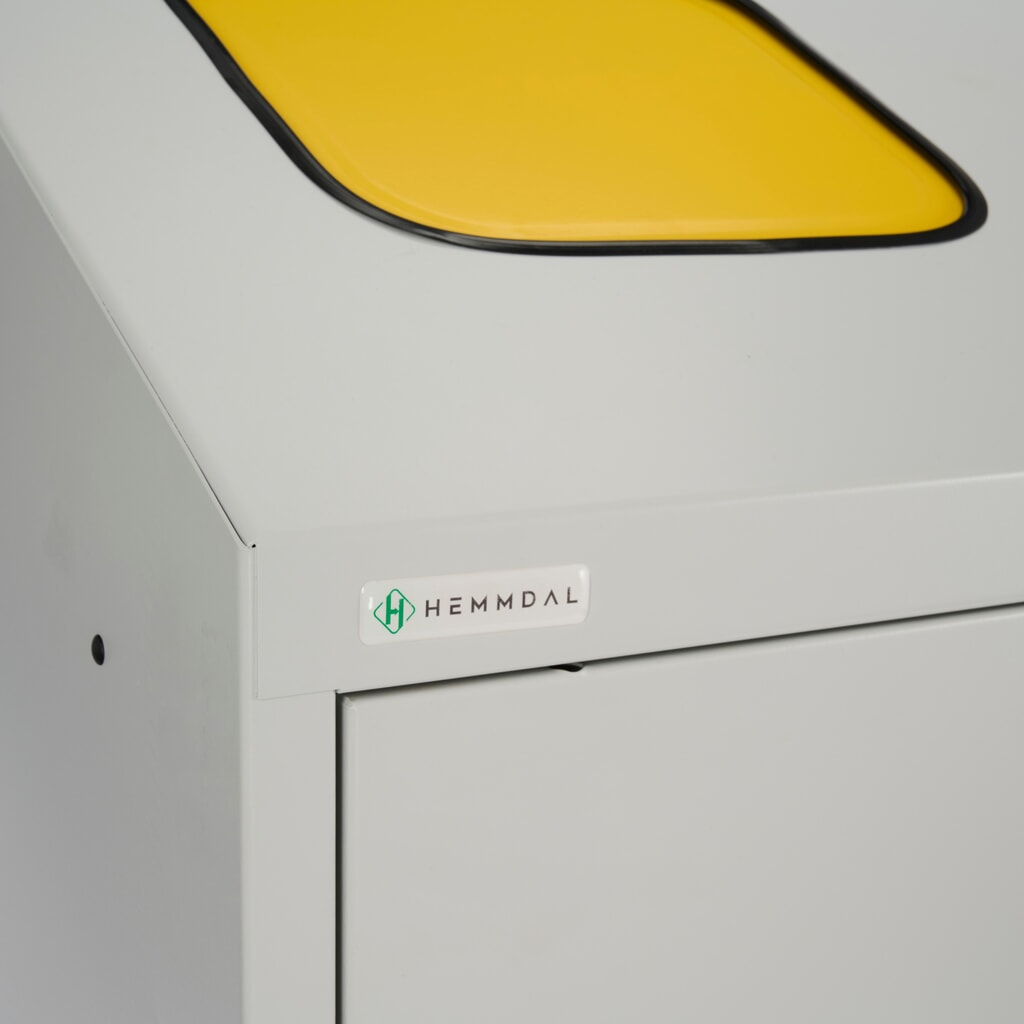 N° de l'image du produit 5 : HEMMDAL Collecteur de déchets de recyclage, avec conteneur intérieur, 120 litres