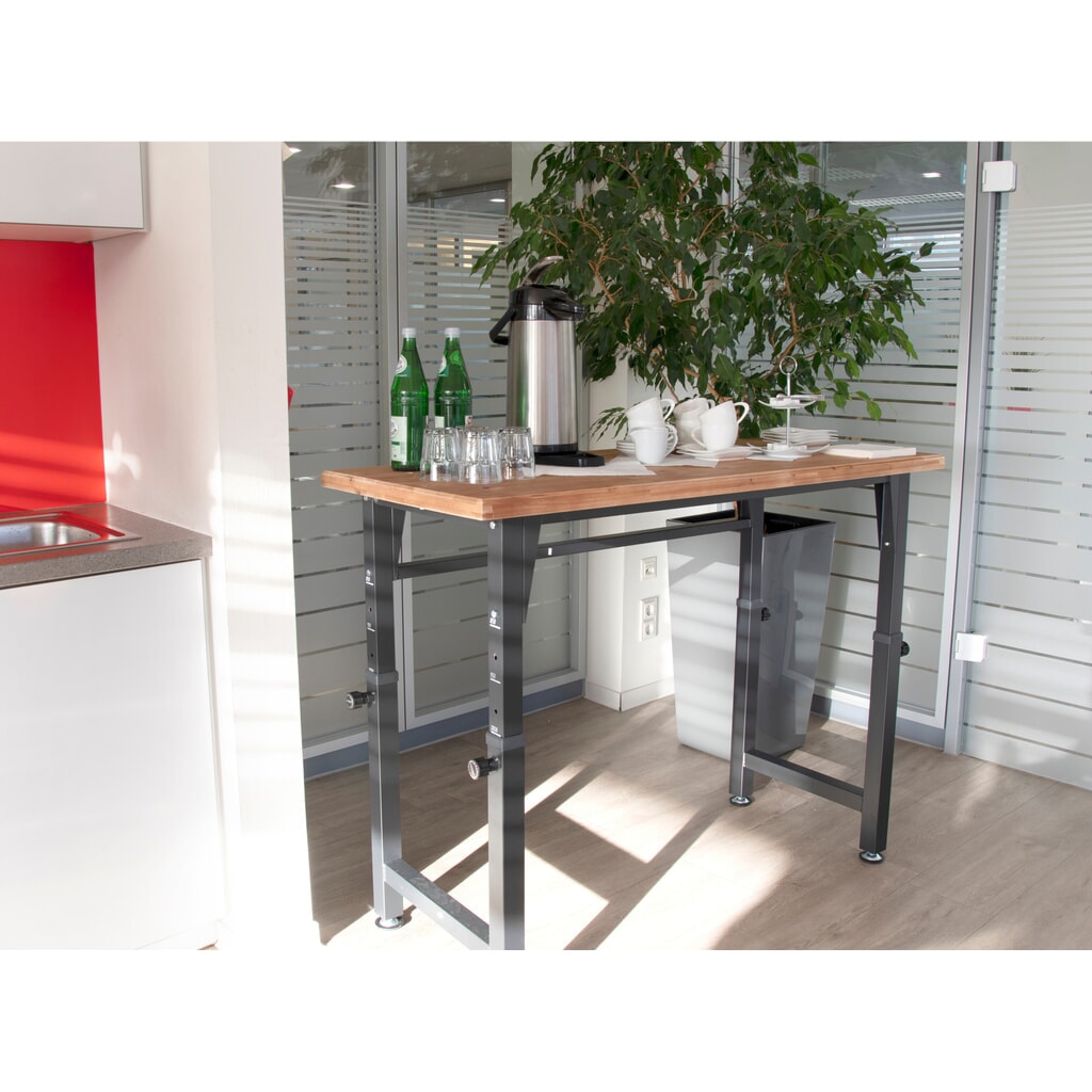 N° de l'image du produit 7 : HEMMDAL Établi, réglable en hauteur, capacité de charge 200 kg