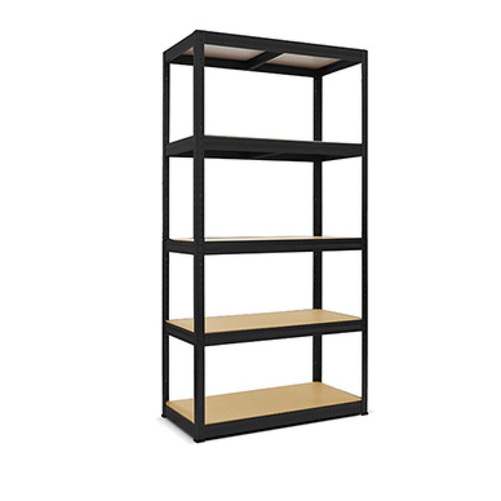 HEMMDAL Rayonnage pour charges lourdes Type XS, noir – 180 x 75 x 35 cm – jusqu'à 750 kg Illustration du produit: HEMMDAL Rayonnage pour charges lourdes Type XS, noir – 180 x 75 x 35 cm – jusqu'à 750 kg