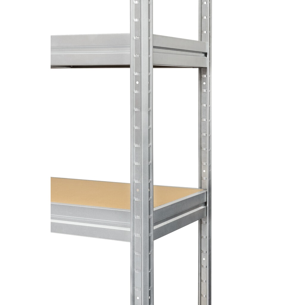 HEMMDAL Rayonnage grande portée, système enfichable, charge par tablette 600 kg, galvanisé, HxlxP 1 770 x 1 600 x 450 mm N° de l'image du produit 2 : HEMMDAL Rayonnage grande portée, système enfichable, charge par tablette 600 kg, galvanisé, HxlxP 1 770 x 1 600 x 450 mm