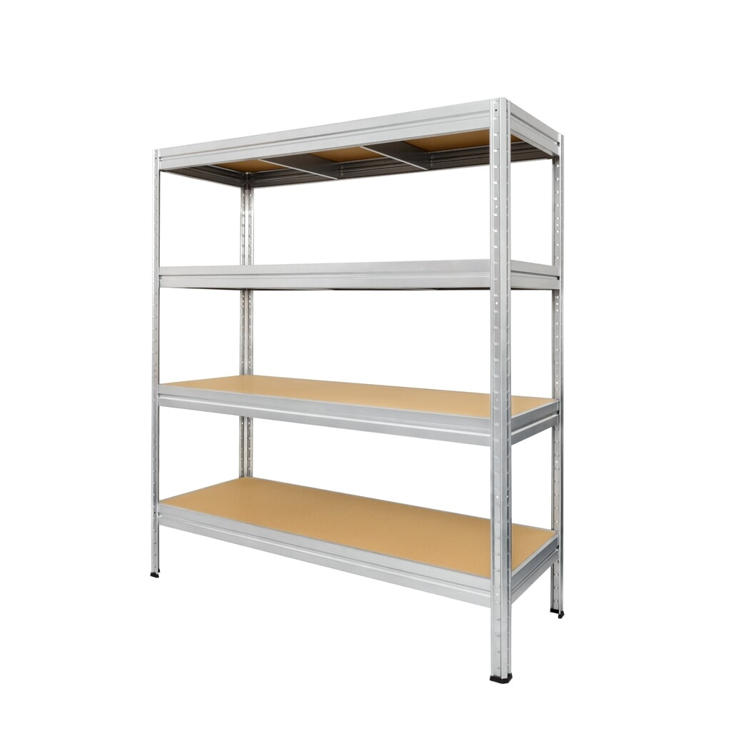 HEMMDAL Rayonnage grande portée, système enfichable, charge par tablette 600 kg, galvanisé, HxlxP 1 770 x 1 600 x 450 mm N° de l'image du produit 1 : HEMMDAL Rayonnage grande portée, système enfichable, charge par tablette 600 kg, galvanisé, HxlxP 1 770 x 1 600 x 450 mm